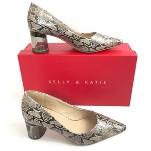 Kelly & Katie Maysa Animal Print Pointed Toe Pumps